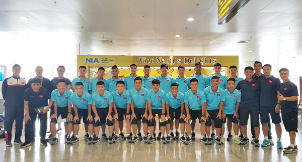 U18 Việt Nam lên đường chinh phục giải U18 Quốc tế
