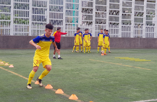 U18 Việt Nam sẵn sàng cho trận mở màn Giải Hong Kong